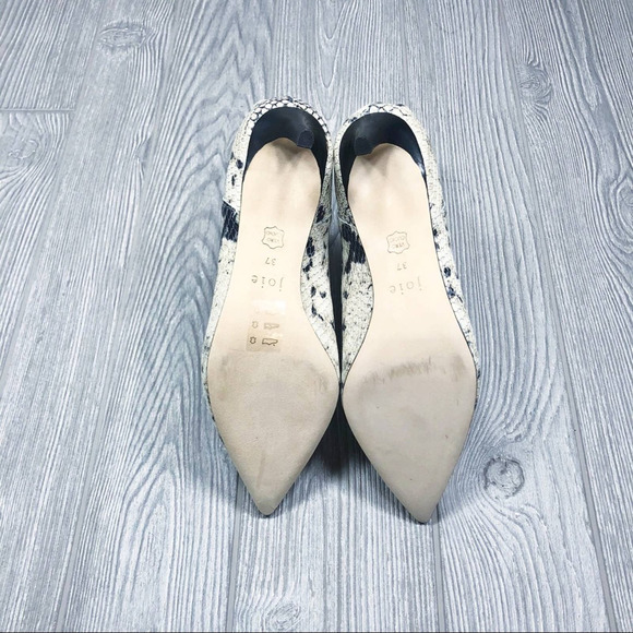 Joie Ralti python print booties ivory size 7 - Picture 9 of 11